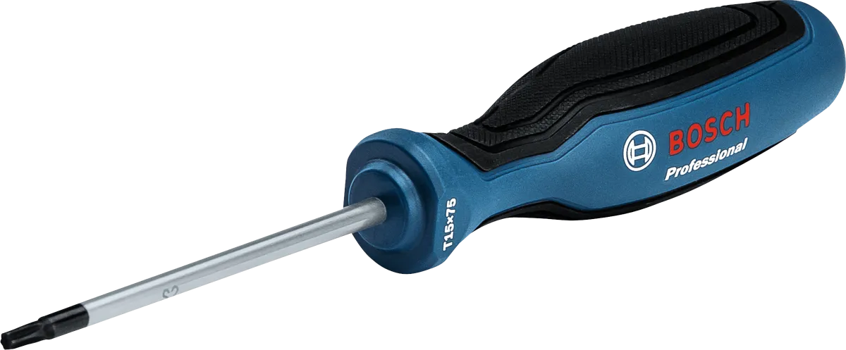 Επαγγελματικό κατσαβίδι Bosch TX15x75 με ατσάλινο άξονα S2.
